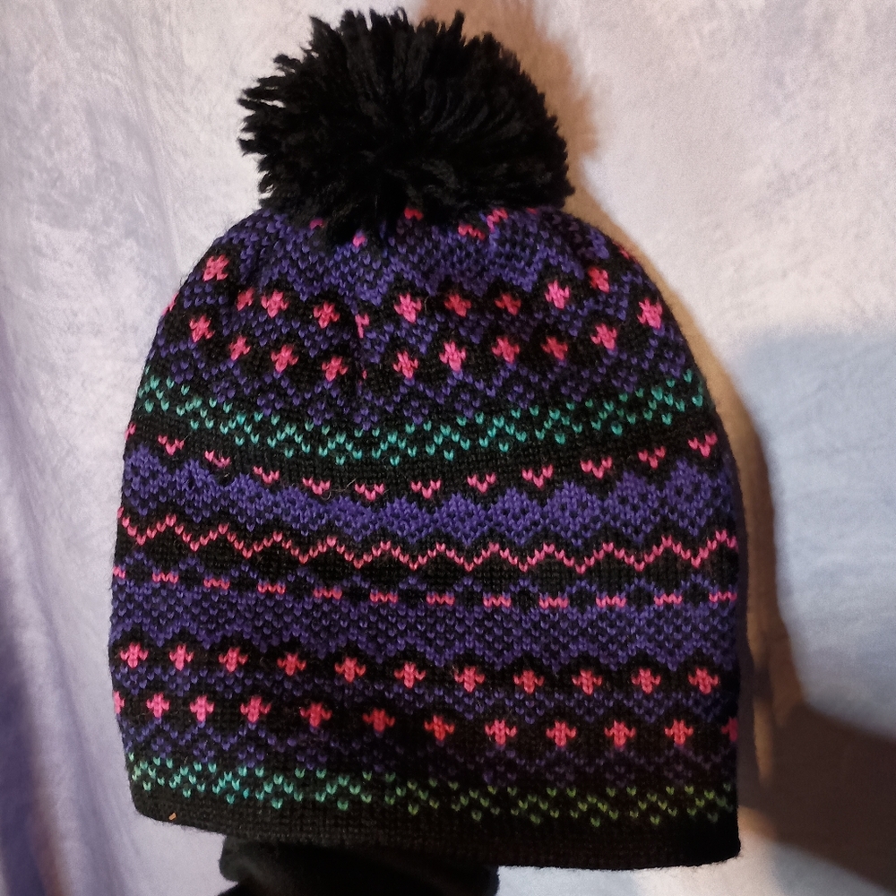 Meister‎ Knit Wool Winter Pom Pom Beanie Hat